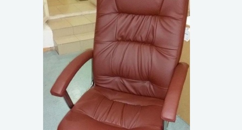 Обтяжка офисного кресла. Нарьян-Мар